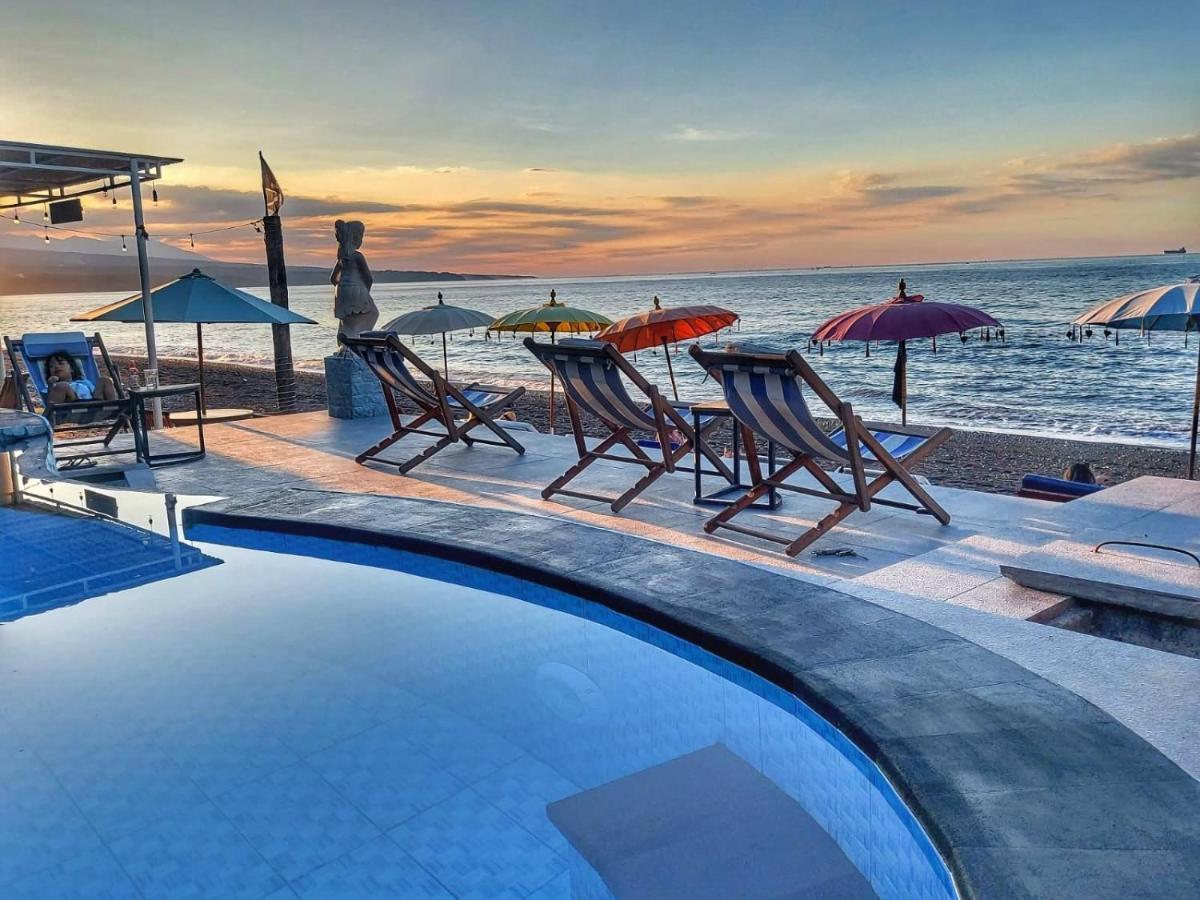 Bahari Beach Amed Kültér fotó