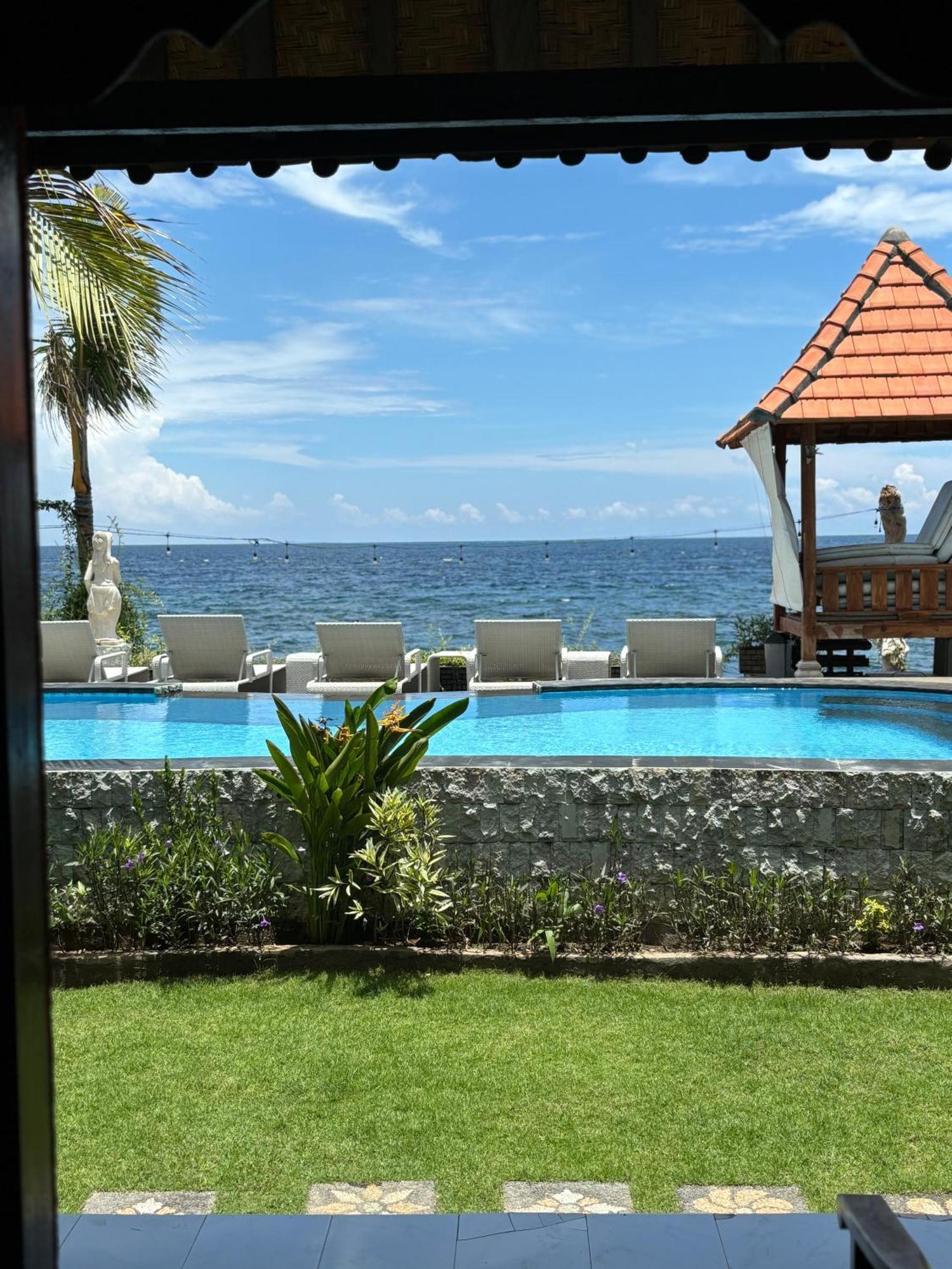 Bahari Beach Amed Kültér fotó