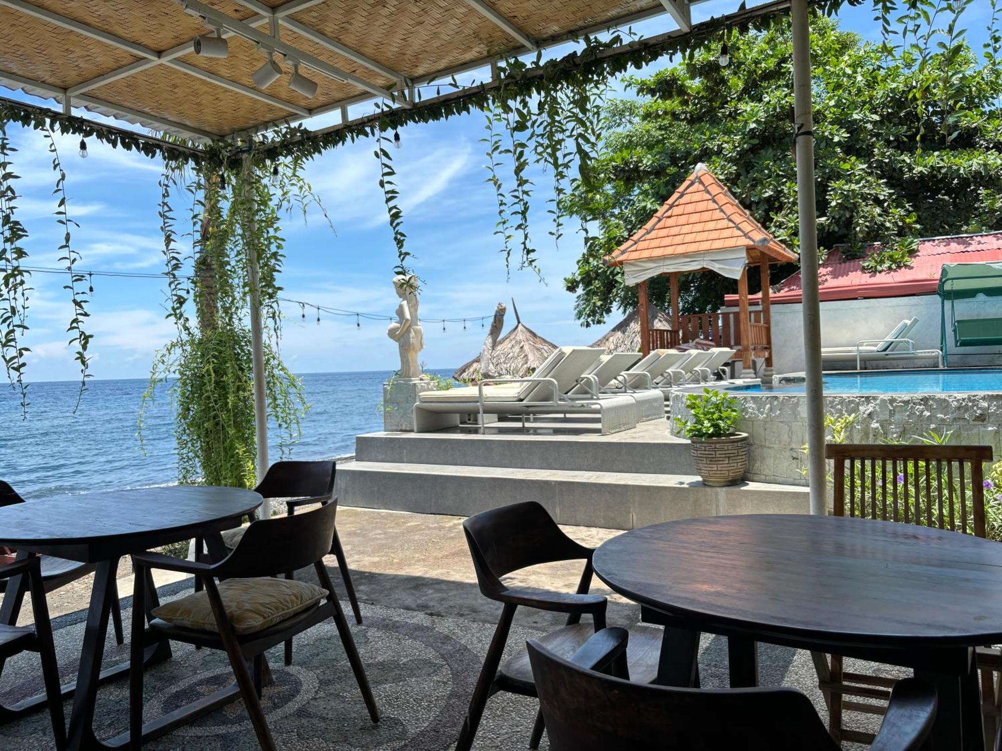 Bahari Beach Amed Kültér fotó